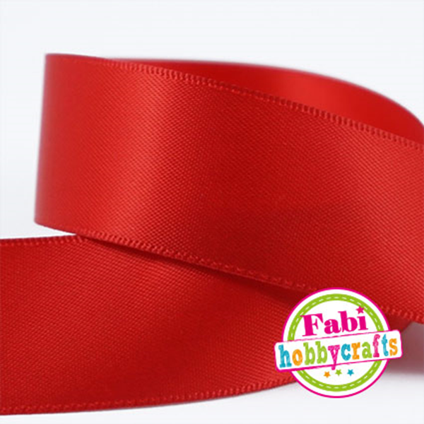 ΚΟΡΔΕΛΑ ΣΑΤΕΝ FABI ΜΟΝΗ 2cm X 46m ΚΟΚΚΙΝΗ 130423