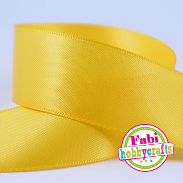 ΚΟΡΔΕΛΑ ΣΑΤΕΝ FABI ΜΟΝΗ 2cm X 46m ΚΙΤΡΙΝΗ 130422