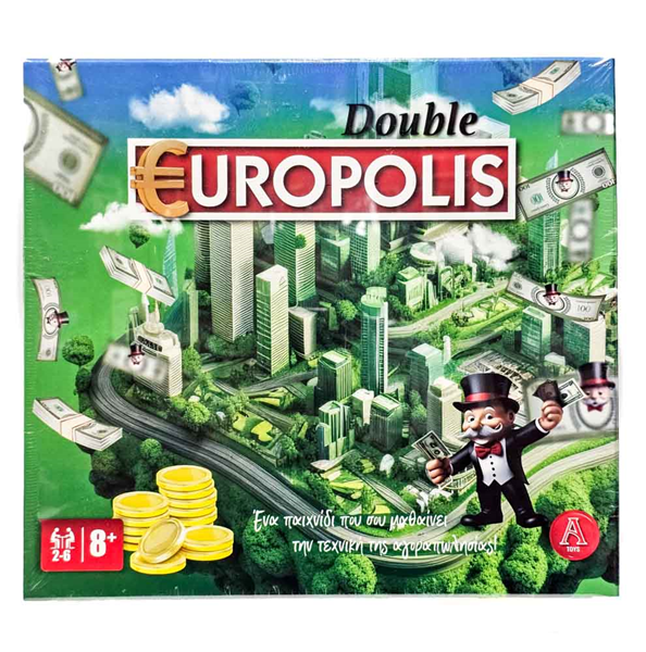 ΕΠΙΤΡΑΠΕΖΙΟ ΠΑΙΧΝΙΔΙ ΕΥΡΩΠΟΛΥ CLASSIC 8X28X35 ΕΚ. Νο0107