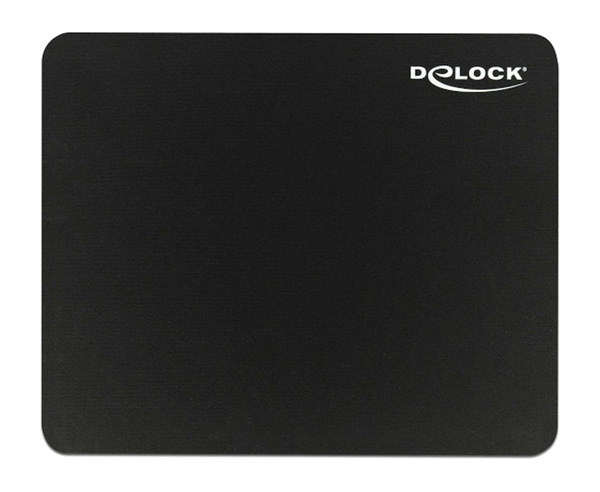 MOUSE PAD DELOCK mouse pad 12005, 22x18x0.2cm, μαύρο