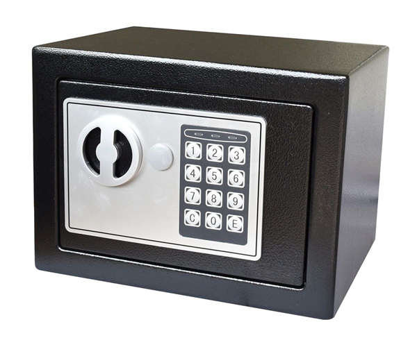 ΧΡΗΜΑΤΟΚΙΒΩΤΙΟ POWERTECH ασφαλείας PT-1342, ψηφιακό κλείδωμα, 23x17x17cm, 2.18kg