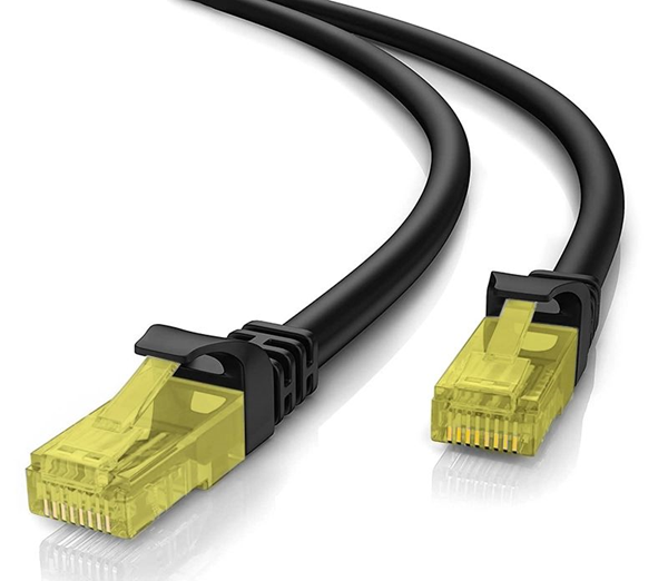 ΚΑΛΩΔΙΟ ΔΙΚΤΥΟΥ POWERTECH CAB-N214, Cat 5e U/UTP, CCA 26AWG, 2m, μαύρο