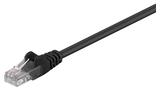 ΚΑΛΩΔΙΟ ΔΙΚΤΥΟΥ GOOBAY UTP CAT 5E  1,5M BLACK