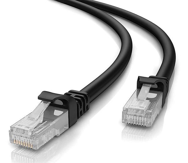 ΚΑΛΩΔΙΟ ΔΙΚΤΥΟΥ POWERTECH CAB-N201, Cat 5e U/UTP, CCA 26AWG, 7.5m, μαύρο