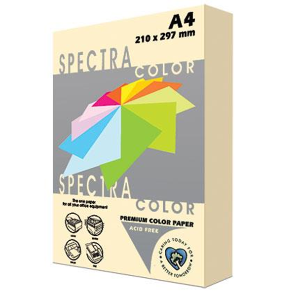 ΧΑΡΤΙ SPECTRA A4 80GR ΠΑΚ.500ΦΥΛΛΑ ΚΡΕΜ-ΙΒΟΡΥ