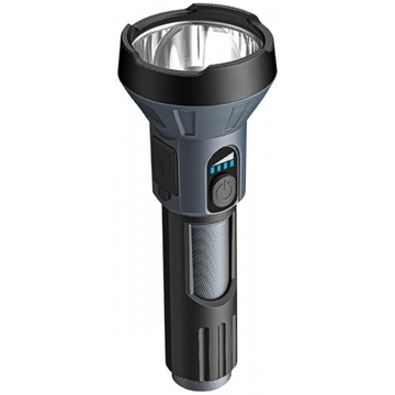 ΦΑΚΟΣ ΧΕΙΡΟΣ Entac LED, 3+3Watt, 180 Lumens ,1Χ18650 ,IP44,ΕΠΑΝΑΦΟΡΤΙΖΟΜΕΝΟΣ KAI POWERBANK