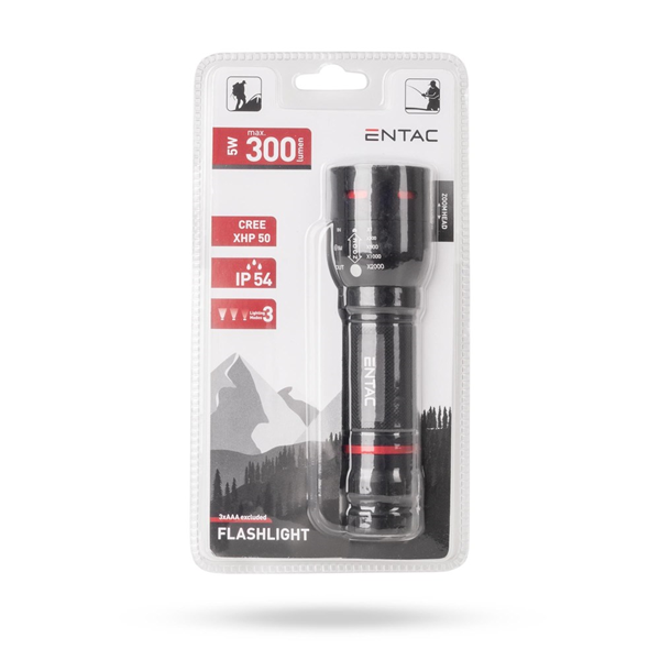 ΦΑΚΟΣ Entac ΑΛΟΥΜΙΝΙΟΥ ZOOM T6 (3xAAA Δεν περιλαμβ.)