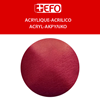 ΑΚΡΥΛΙΚΟ ΧΡΩΜΑ EFO 120ml ΜΕΤΑΛΛΙΚΟ ΚΟΚΚΙΝΟ σωληνάριο 389197