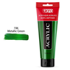 ΑΚΡΥΛΙΚΟ ΧΡΩΜΑ EFO 120ml ΜΕΤΑΛΛΙΚΟ ΠΡΑΣΙΝΟ σωληνάριο 389196