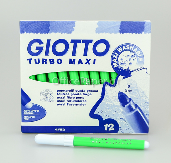 ΜΑΡΚΑΔΟΡΟΙ GIOTTO 1 TEM TURBO MAXI ΠΡΑΣΙΝΟΣ ΑΝΟΙΧΤ