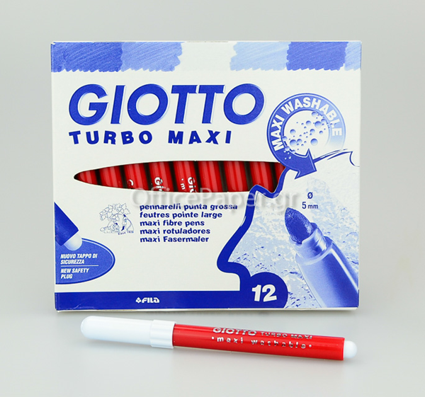 ΜΑΡΚΑΔΟΡΟΙ GIOTTO 1 TEM TURBO MAXI KOKKINOI