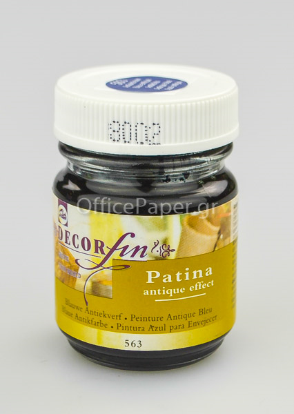 ΠΑΤΙΝΑ DECORFIN No563 Antique blue 50ml
