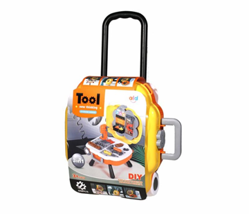 ΒΑΛΙΤΣΑΚΙ ΤΡΟΛΕΥ ΕΡΓΑΛΕΙΑ ΣΕΤ 3 ΣΕ 1 ΜΕ ΦΩΣ & ΗΧΟ 26ΤΜΧ 56/33Χ38/33Χ15CM