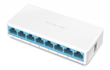 SWITCH ETHERNET MERCUSYS MS108, 8 PORT x 10/100 Mbps, Ver. 3.0