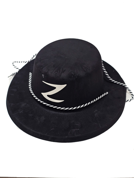 ΚΑΠΕΛΟ ΖΟΡΟ ΜΑΥΡΟ ΠΛΑΣΤΙΚΟ ΒΕΛΟΥΤΕ 272278