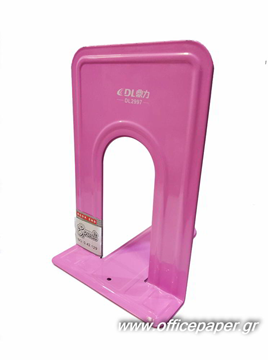 ΒΙΒΛΙΟΣΤΑΤΗΣ ΜΕΤΑΛΛΙΚΟΣ 12.5x15.5x19cm (ΠΒΥ) ΡΟΖ ΣΕΤ 2 ΤΕΜΑΧΙΑ