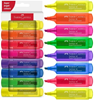 ΥΠΟΓΡΑΜΜΙΣΤΗΣ FABER CASTEL FLUO 7+1 ΔΩΡΟ ΤEXTLINER 254648