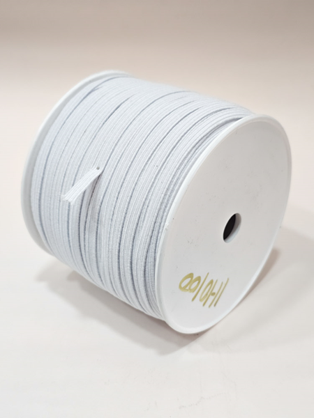 ΛΑΣΤΙΧΟ ΜΗΧΑΝΗΣ ΨΙΛΟ 0.5mm ΛΕΥΚΟ 480GR