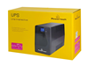 UPS POWERTECH UPS Line Interactive PT-1050LCD με οθόνη, 1050VA, 630W, 2x Schuko, 2x RJ45/RJ11
