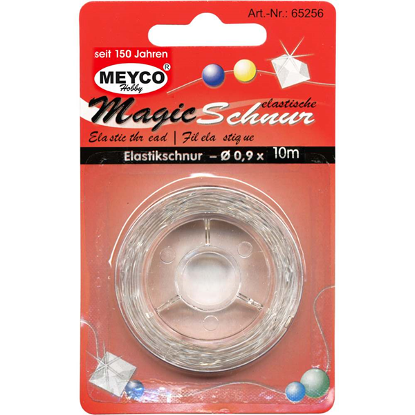 ΚΟΡΔΟΝΙ ΧΕΙΡΟΤΕΧΝΙΑΣ 0.60mmX10m MEYCO ΠΛΑΣΤΙΚΟ ΕΛΑΣΤΙΚΟ ΛΕΥΚΟ 65255 ΚΟΣΜΗΜΑΤΩΝ