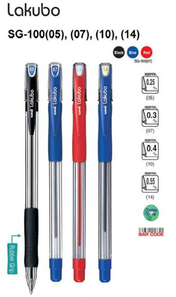 ΣΤΥΛΟ UNI LΑKUBO 0,7mm ΜΠΛΕ ME ΚΑΠΑΚΙ JAPAN