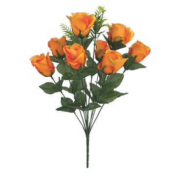 ΜΠΟΥΚΕΤΟ ΠΟΡΤΟΚΑΛΙ ΤΡΙΑΝΤΑΦΥΛΛΑ ΜΠΟΥΜΠΟΥΚΙΑ Χ10 ΚΛΑΔΙΑ - Y50cm 23-1014