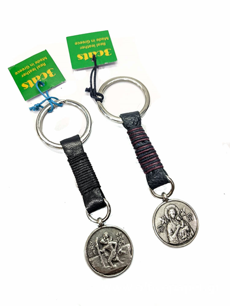 ΜΠΡΕΛΟΚ ΓΝΗΣΙΟ ΔΕΡΜΑ 5Χ9CM ΠΑΝΑΓΙΑ Νο125 made in Greece