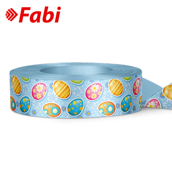 ΚΟΡΔΕΛΑ ΠΑΣΧΑ FABI 4cm X 5m ΑΥΓΑ ΓΑΛΑΖΙ 197521