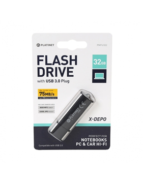 MNHMH USB PLATINET 32GB ΧDEPOT BLACK USB 3.2