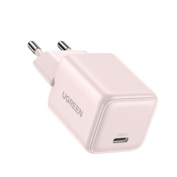 ΦΟΡΤΙΣΤΗΣ ΜΠΡΙΖΑΣ UGREEN GAN X512 20W PD PINK BABY 55556