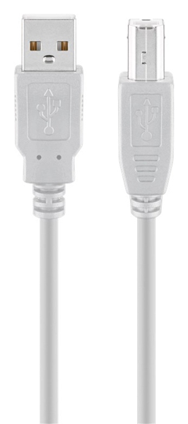 ΚΑΛΩΔΙΟ USB 2.0 A/B  ΕΚΤΥΠΩΤΗ 1.8Μ GOOBAY  68712 ΓΚΡΙ