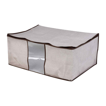 ΘΗΚΕΣ ΡΟΥΧΩΝ 40Χ60Χ26cm LINEA ΜΠΕΖ Ε-4266
