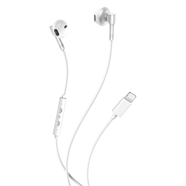 ΑΚΟΥΣΤΙΚΑ ΜΙΝΙ XO -EP61 IPHONE LIGHTING WHITE HANDSFREE