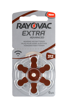 ΜΠΑΤΑΡΙΕΣ RAYOVAC EXTRA No13 6pack ΑΚΟΥΣΤΙΚΩΝ ΒΑΡΥΚ.