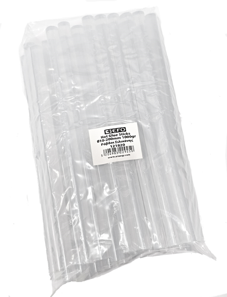 ΡΑΒΔΟΙ ΣΙΛΙΚΟΝΗΣ EFO 20cm Φ10mm SET 1 ΚΙΛΟ 121820
