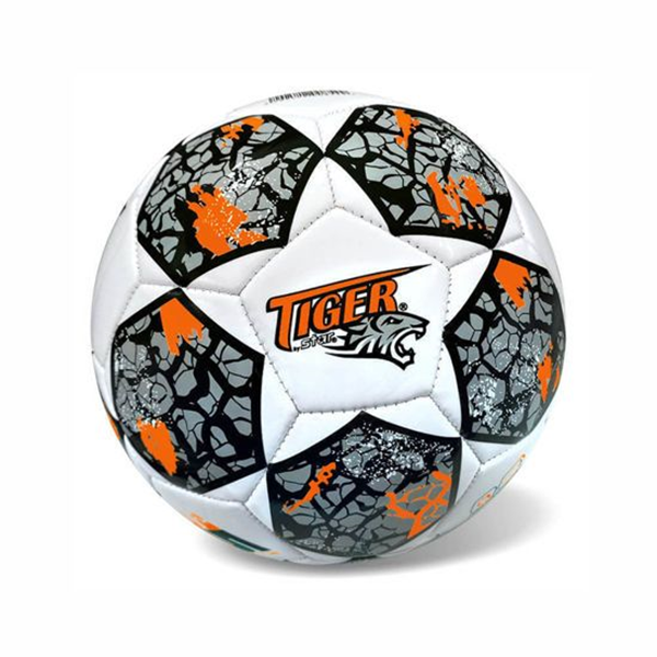 ΜΠΑΛΑ ΠΟΔΟΣΦΑΙΡΟΥ TIGER MATCH LINE N5 ΜΑΥΡΗ ΛΕΥΚΗ ΠΟΡΤΟΚΑΛΙ