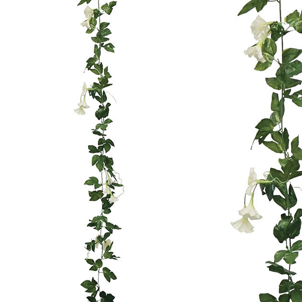 ΓΙΡΛΑΝΤΑ ΠΕΤΟΥΝΙΑ ΕΚΡΟΥ Y220cm.  - ΥΨΟΣ 220cm 18032-1