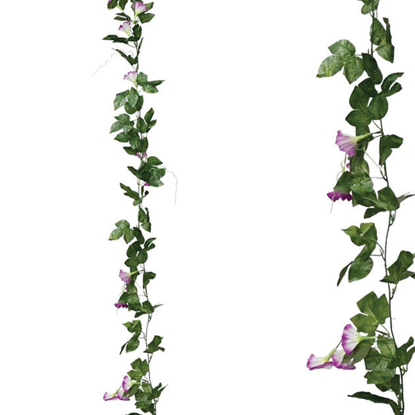 ΓΙΡΛΑΝΤΑ ΠΕΤΟΥΝΙΑ ΛΕΥΚΟ ΛΙΛΑ Y220cm.  - ΥΨΟΣ 220cm 18032-3