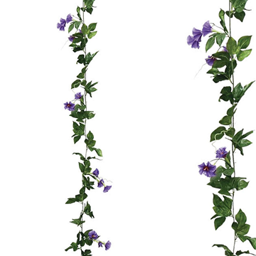 ΓΙΡΛΑΝΤΑ ΠΕΤΟΥΝΙΑ ΜΩΒ Y220cm.  - ΥΨΟΣ 220cm 18032-4