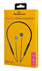 ΑΚΟΥΣΤΙΚΑ BLUETOOTH POWERTECH ΛΑΙΜΟΥ PT-1228 με μαγνήτη, Bluetooth ENC 10mm 180mAh, μαύρα