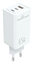 ΦΟΡΤΙΣΤΗΣ POWERTECH PT-1094, USB & 2x USB-C, 65W, GaN, λευκός