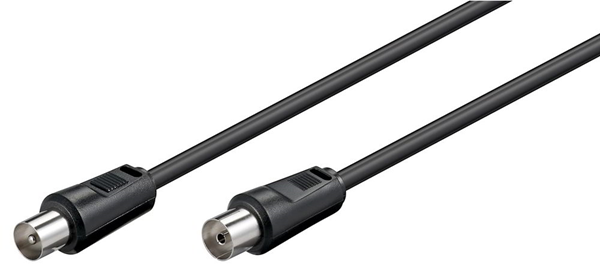 ΚΑΛΩΔΙΟ ΚΕΡΑΙΑΣ GOOBAY 7.5M  (FEMALE-MALE ) ΜΑΥΡΟ 11563