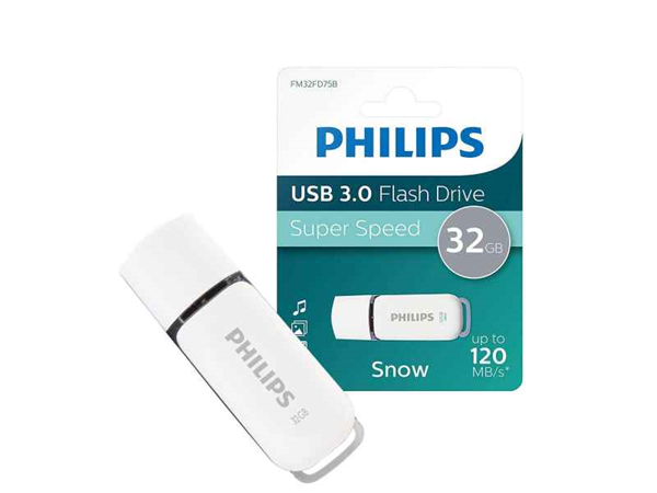 ΜΝΗΜΗ USB PHILIPS 32GB SNOW USB 3.0 CAP GREEN