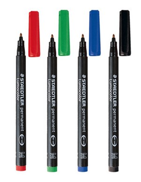 ΜΑΡΚΑΔΟΡΟΣ STAEDTLER LUMOCOLOR F ΜΑΥΡΟ 318-9