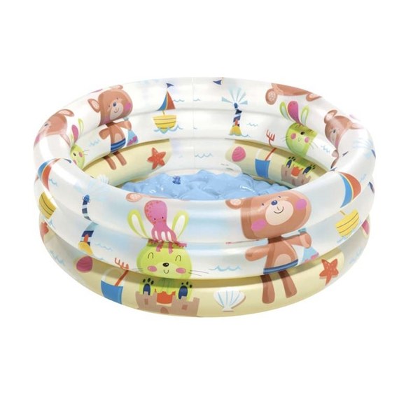 ΠΙΣΙΝΑ INTEX 61X22cm BEBE Νο57106 ΑΡΚΟΥΔΑΚΙΑ