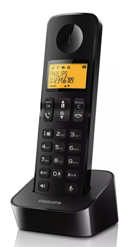 ΤΗΛΕΦΩΝΟ ΑΣΥΡΜΑΤΟ PHILIPS D256 ΜΑΥΡΟ ,ΑΝΟΙΧΤΗ ΑΚΡΟΑΣΗ, ΕΛΛΗΝΙΚΟ ΜΕΝΟΥ