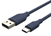 ΚΑΛΩΔΙΟ CABLETIME καλώδιο USB-C σε USB CT-CMAMN1, 15W, 480Mbps, 2m, μπλε