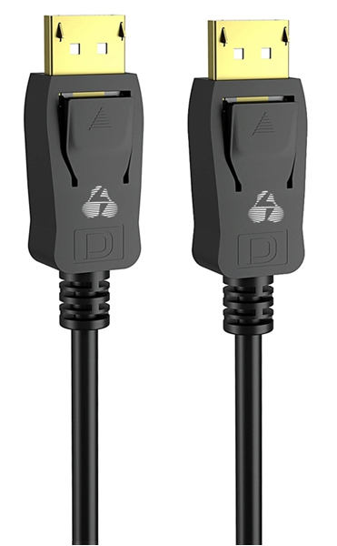 ΚΑΛΩΔΙΟ POWERTECH DisplayPort 1.2 CAB-DP046 copper, 4K/60Hz, 1.5m, μαύρο