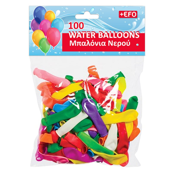 ΜΠΑΛΟΝΙΑ ΝΕΡΟΜΠΟΜΠΕΣ ΣΑΚΟΥΛΑΚΙ 100 ΤΕΜΑΧΙΩΝ EFO 226412