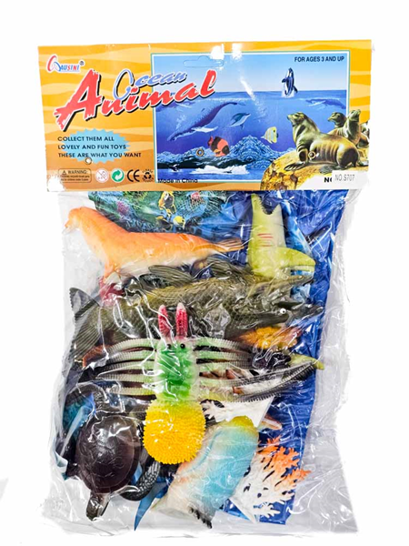 ΖΩΑ ΘΑΛΛΑΣΗΣ ΣΕ ΣΑΚΟΥΛΑ S707 22χ26εκ.